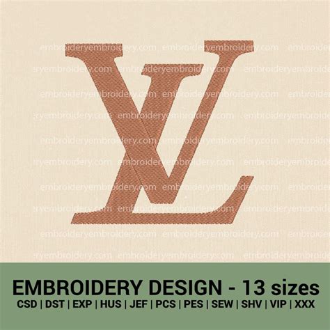 lv embroidery design|louis vuitton embroidery.